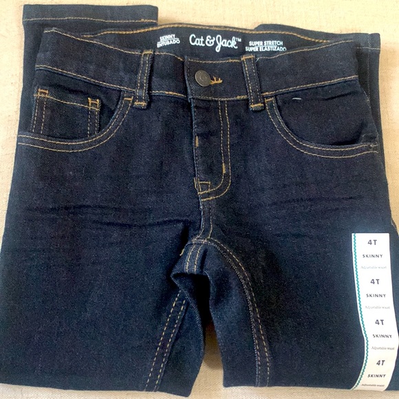 4 pairs 4t & 4reg jeans. Skinny and relaxed fit. - Picture 7 of 9